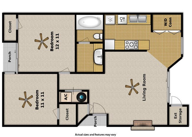 Building Photo - Charming 2-Bedroom Duplex with Modern Upgrades in Pecan Ridge!