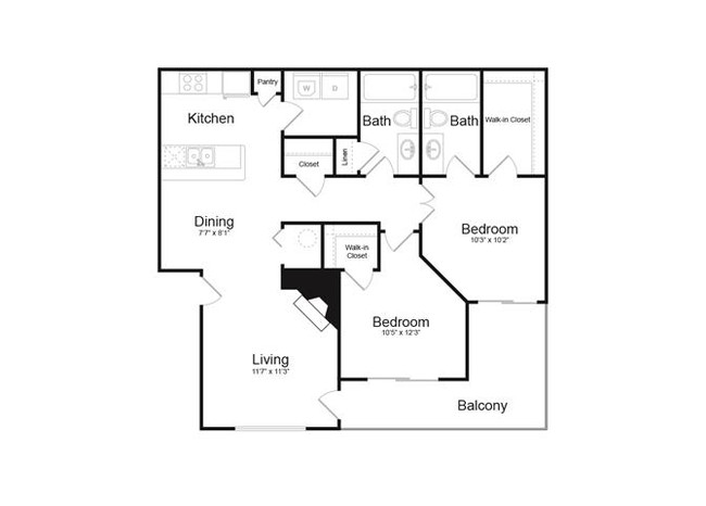 Floorplan - Alvista Trailside Apartments