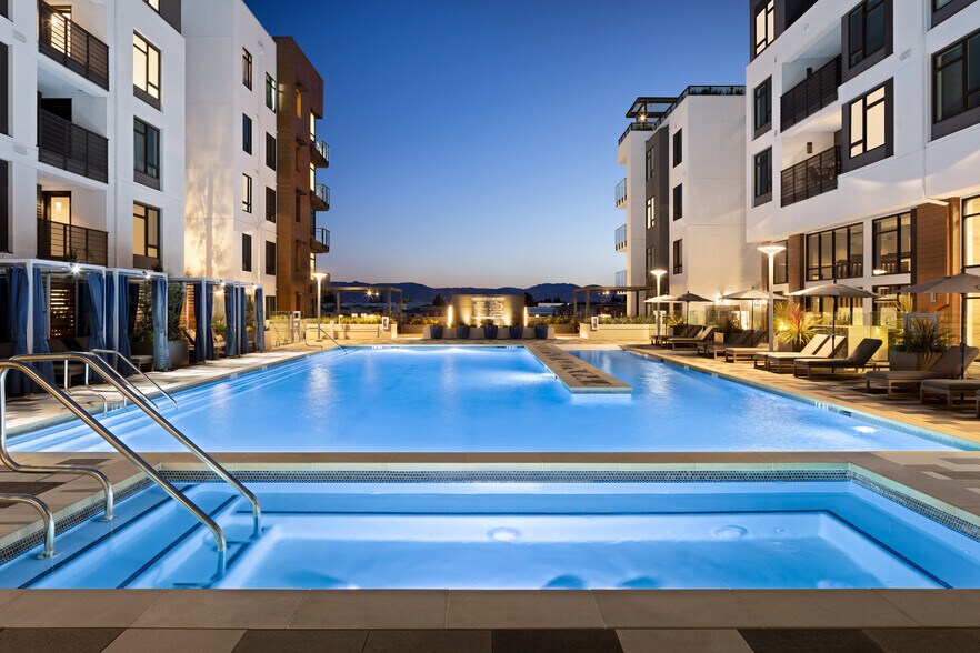 Pool view from Hottub - 3578 Rambla Plz