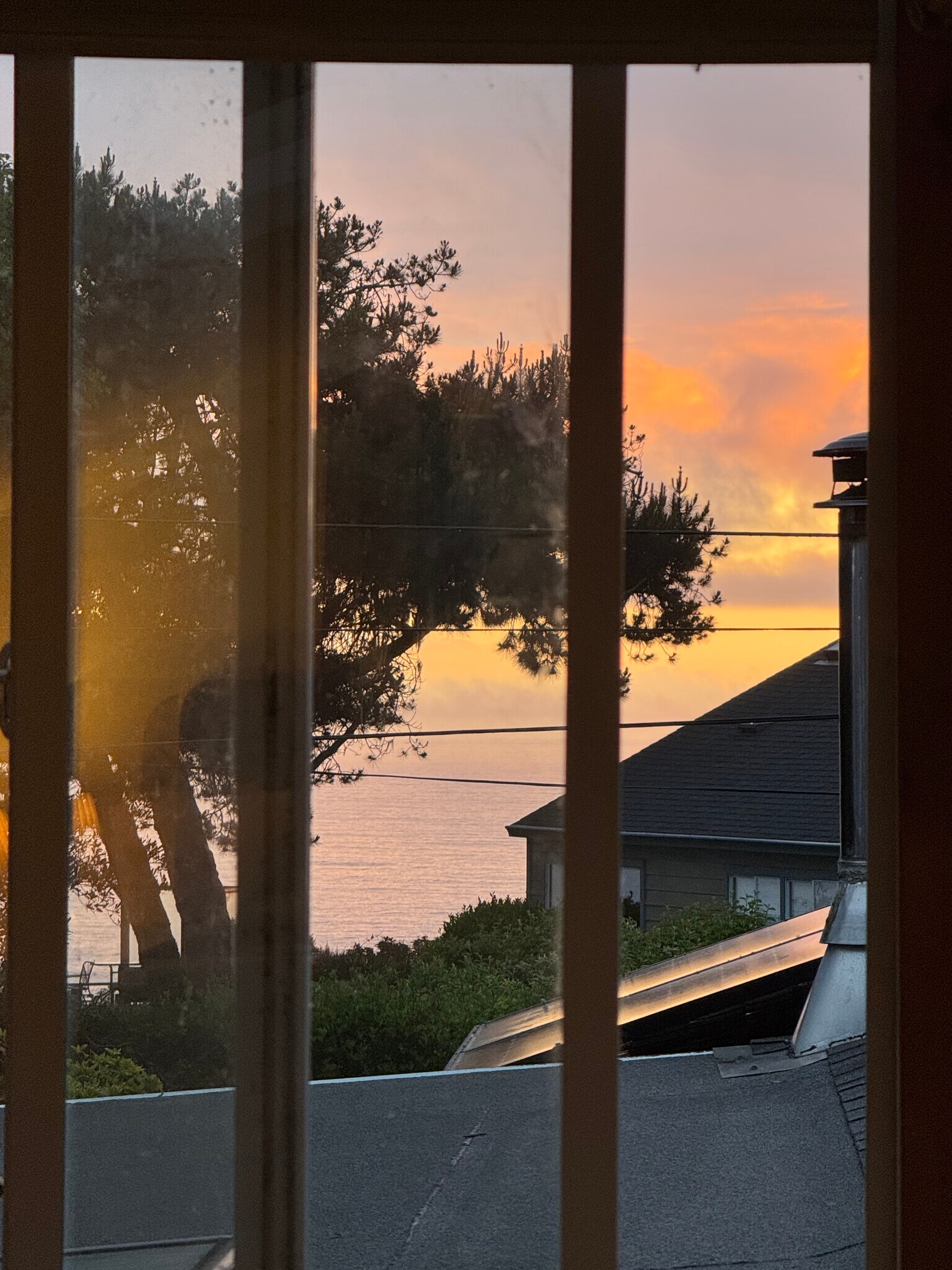 View from the upstairs bedroom - 201 6th Ave