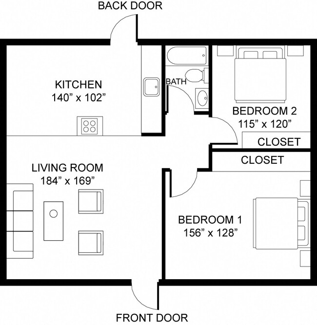 Floorplan - Adam Road Apartments