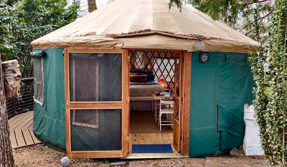 Door to the Yurt - 165 Terrace St