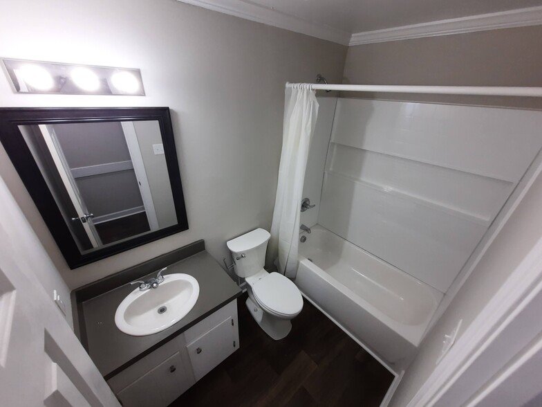 Updated full hall bathroom - 1717 Old Barn Rd