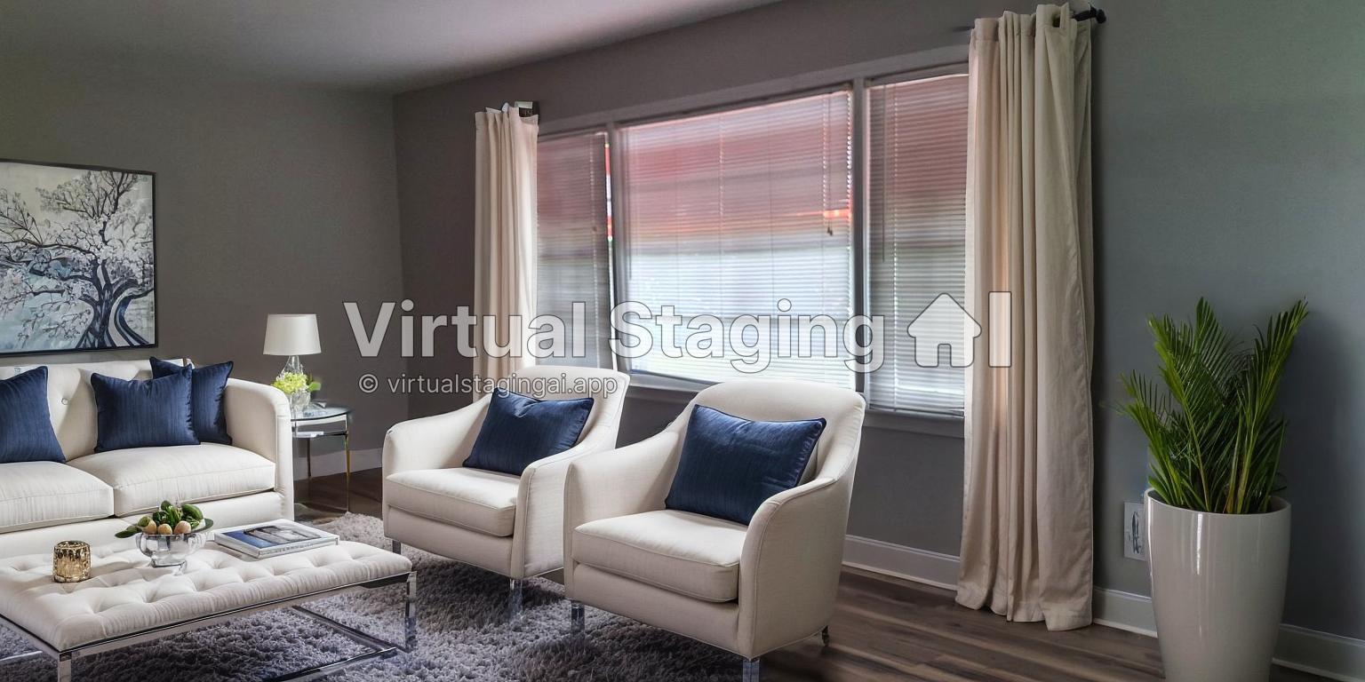 Livingroom virtual decor - 805 N 1st Ave