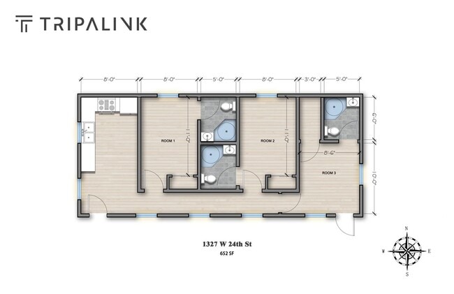 1327 W24th St - 1325 W 24th St, Los Angeles, CA 90007