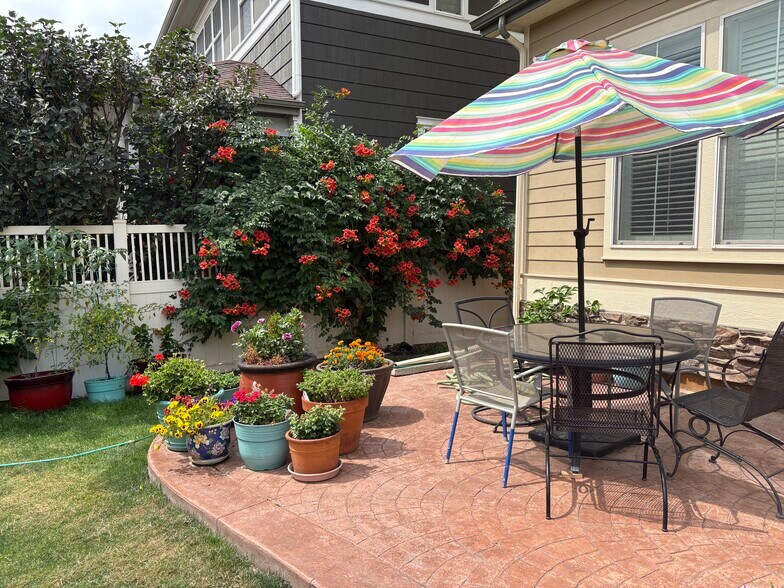 Backyard deck - 11666 Osceola St
