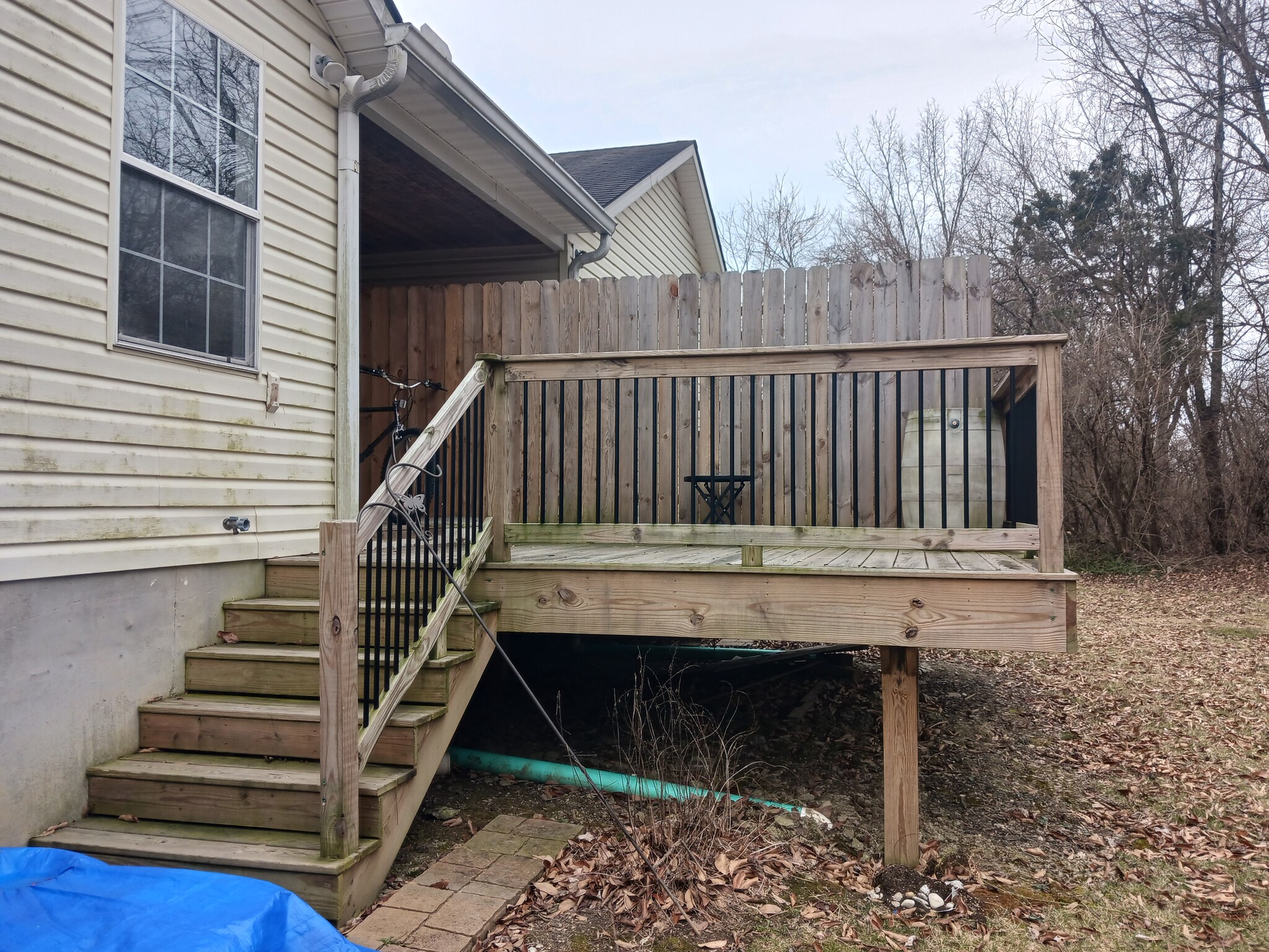 Back Deck - 799 Tamarack Ct