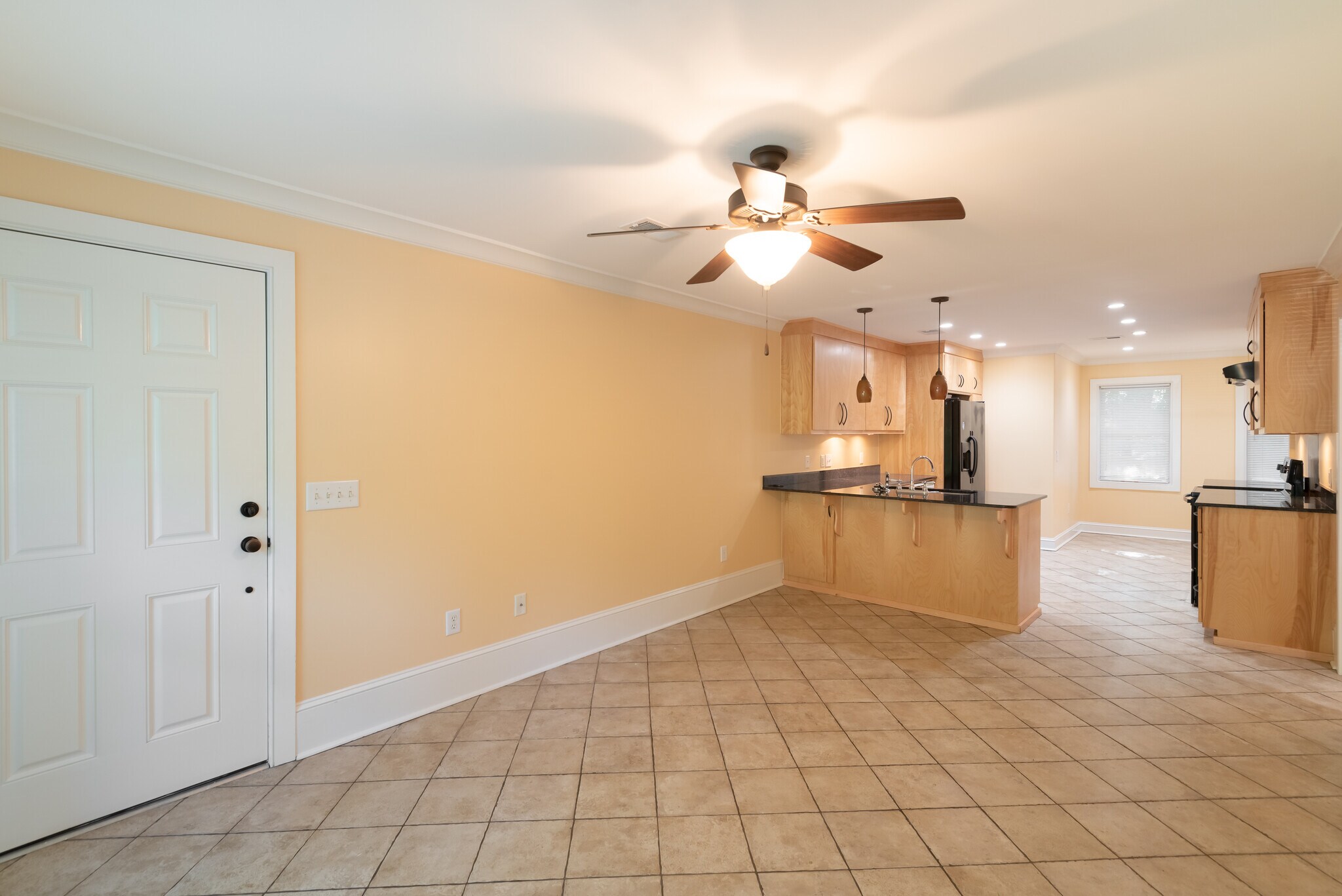 Living Room and Kitchen - 424 Howle Ave