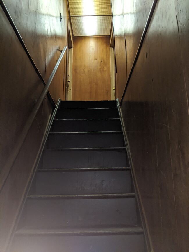 Stairs to upstairs bedroom - 413 s broadway st