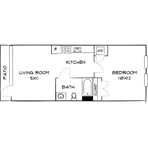 Floorplan - Southgate Towers