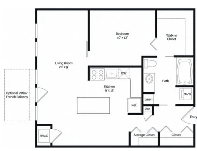 Floorplan - Marbella on Dean
