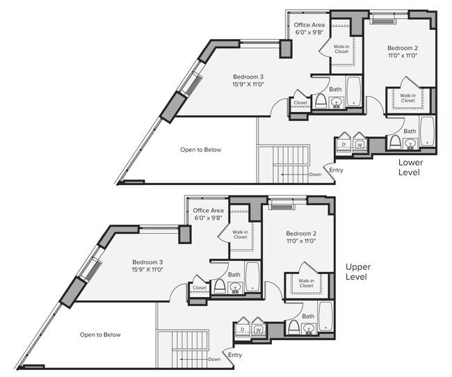 Floorplan - Avalon Riverview South Tower