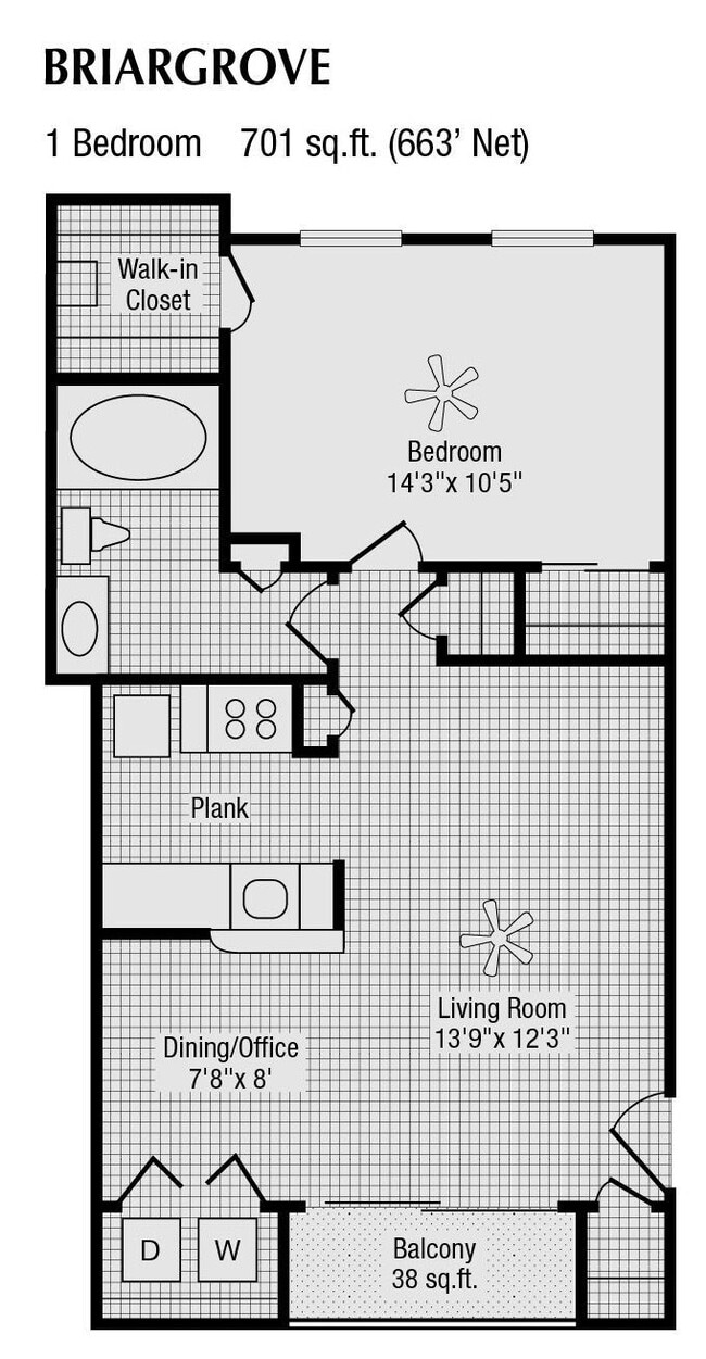 Floorplan - Briargrove At Vail