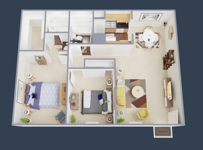 Floorplan - Havenwood Apartment Homes