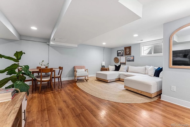 Basement living room - 3165 N Saint Paul St