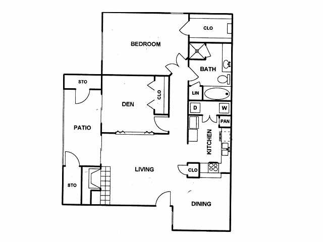 2BR/1BA - West Oaks Landing