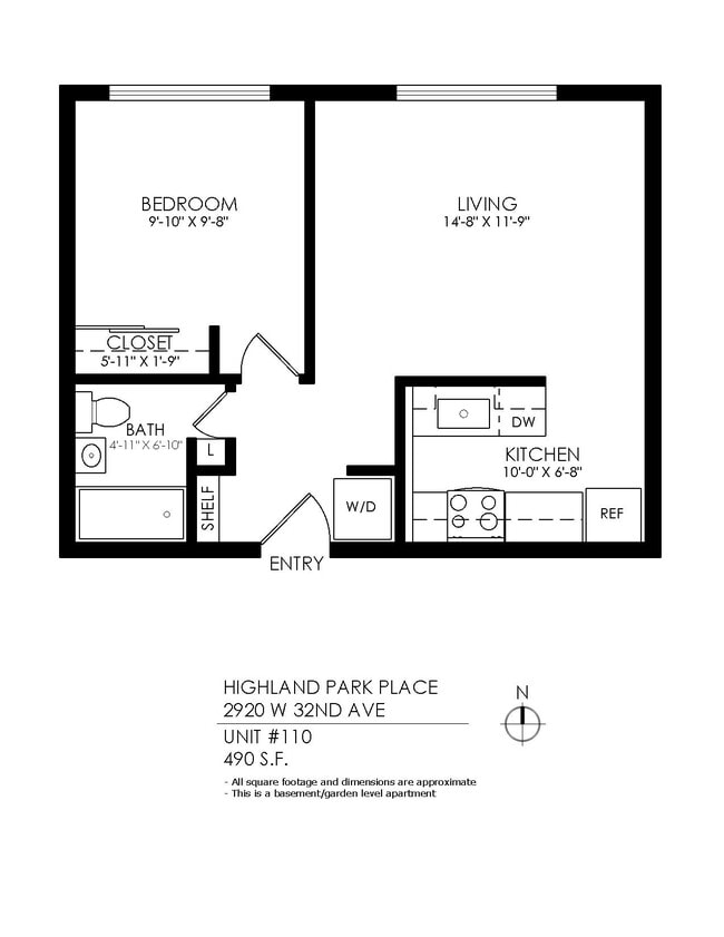 Floorplan - Highland Park