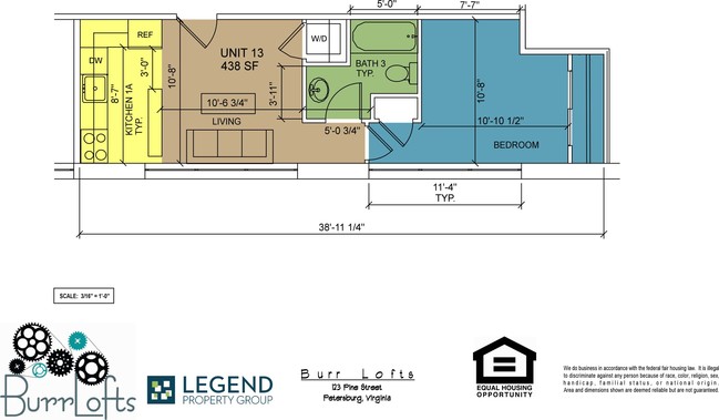 Floorplan - Burr Lofts
