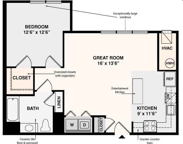 1BR/1BA - Dwell Cherry Hill