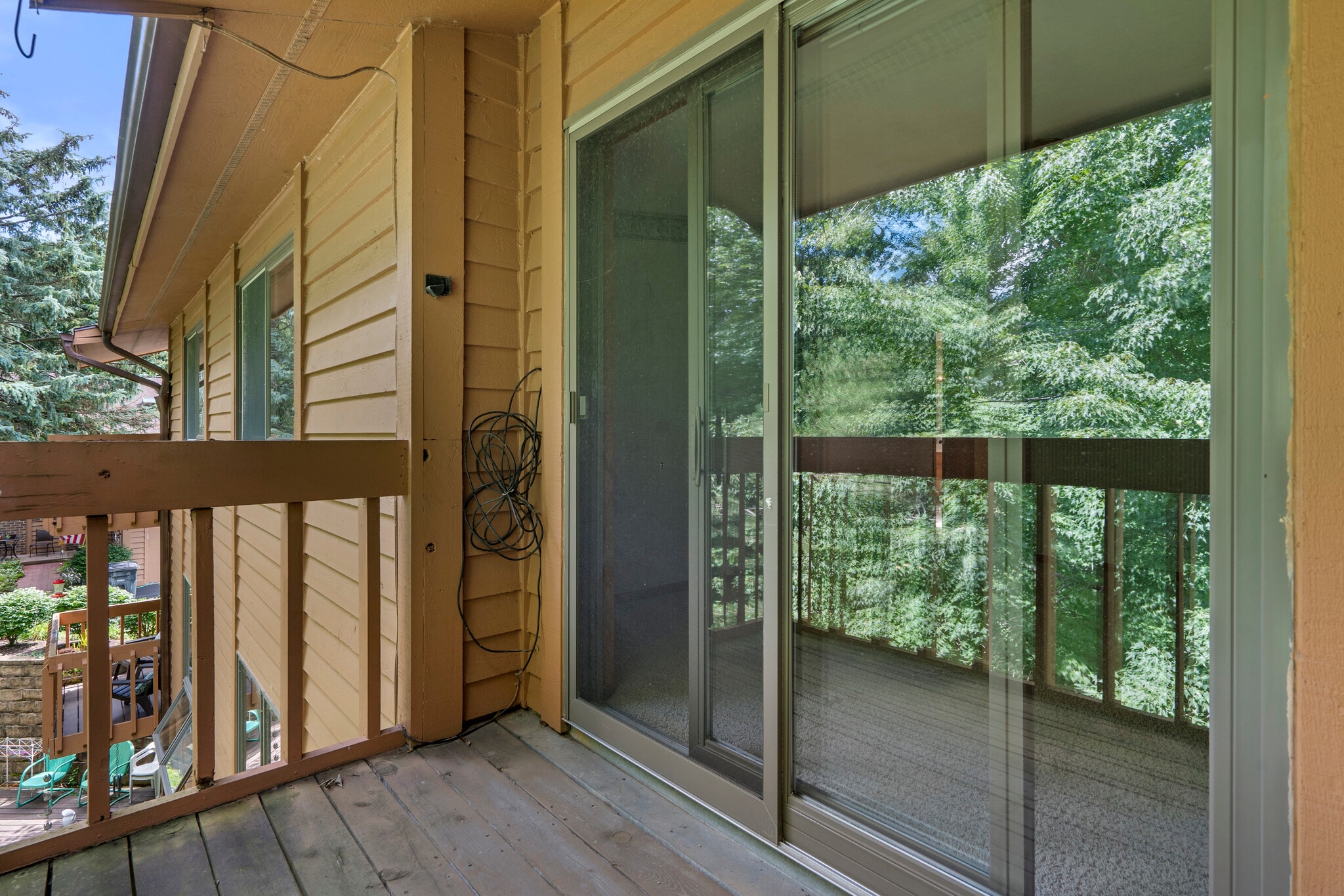 Master Bedroom Deck over looking Jacobus park - 6318 Cedar St