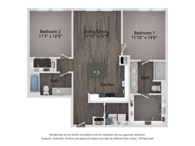 Floorplan - Rowlett Station