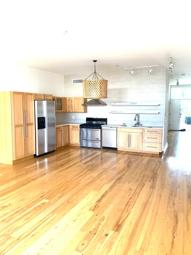 Kitchen in Living Area - 615 Hampton Dr