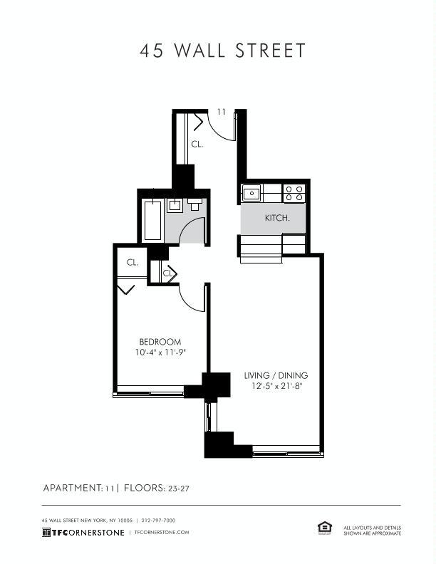 Floorplan - 45 Wall St