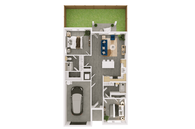 Floorplan - Vireo Twelve Oaks
