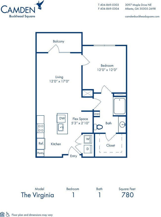 Floorplan - Camden Buckhead Square