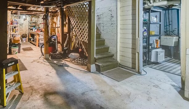 Clean, dry basement for personal storage. - 3032 grand ave