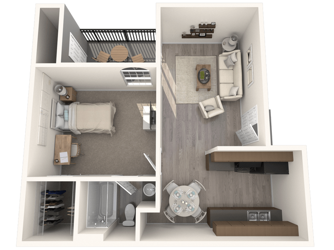 Floorplan - Oaks of Westlakes Apartments