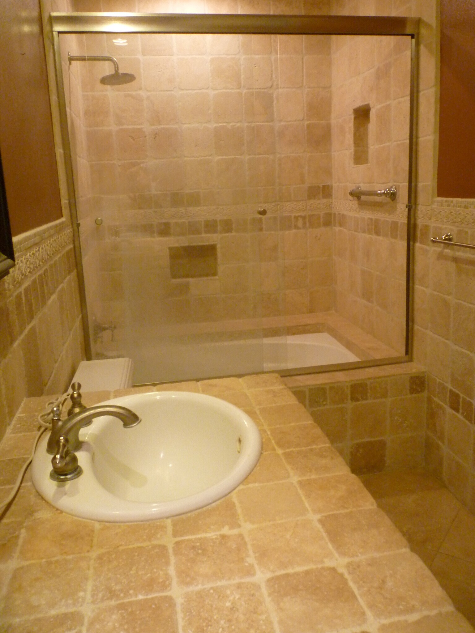 Bathtub with shower - 937 12th St