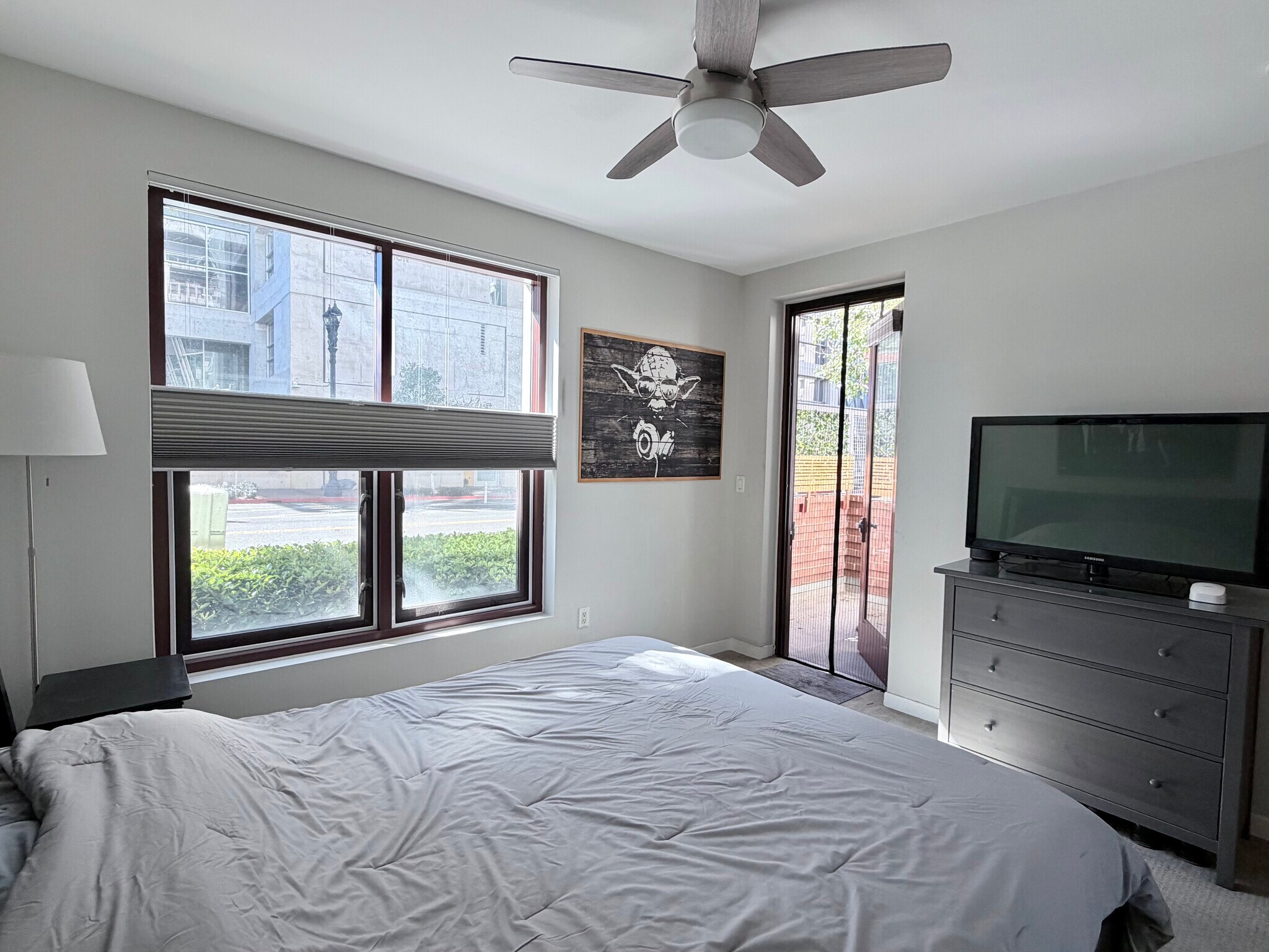 Entrance to private patio - 1150 J St