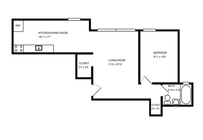 Floorplan - 3935 W Diversey