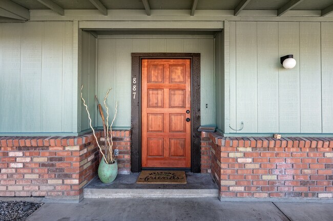 Front door - 887 E Peila Ave
