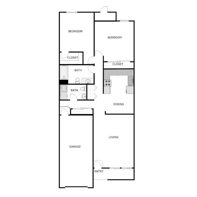 Floorplan - SOUTHLAKE COTTAGES III