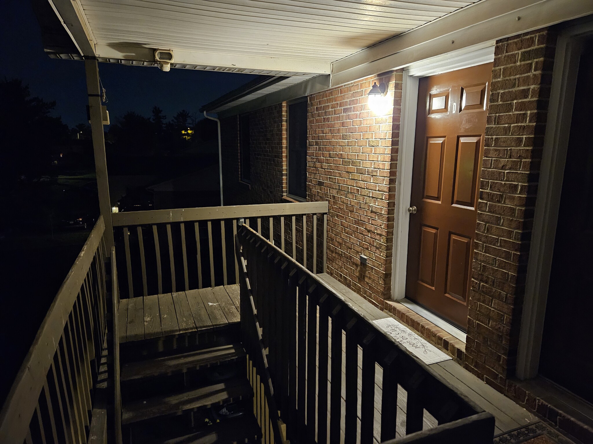 Entrance is sheltered by porch - 1730 College Ave