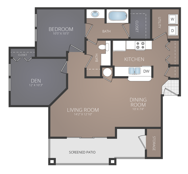 Floorplan - Promenade at Carillon