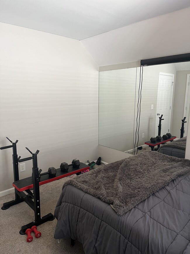 Upstairs Bedroom Queen bed /Gym View 2 - 705 Sherrybrook Dr