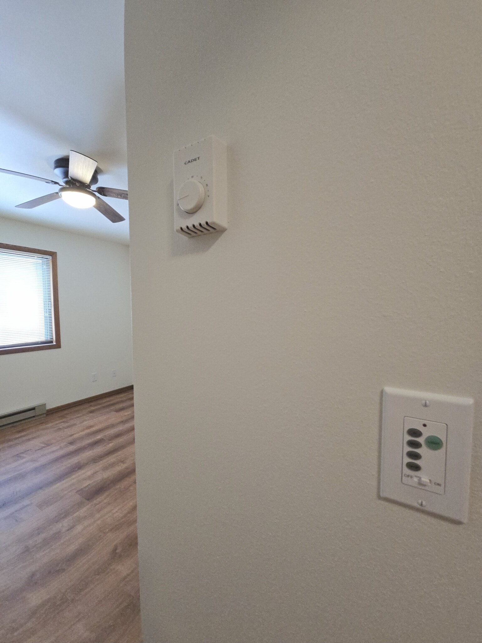 Ceiling fan & light control - 131 Maple Ave S