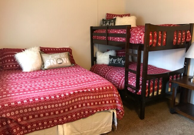 Front room could act as a front office or guest bedroom. Condo Not furnished, - 1410 Ski Run Blvd