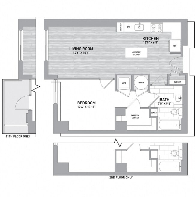 Floorplan - Union on Queen