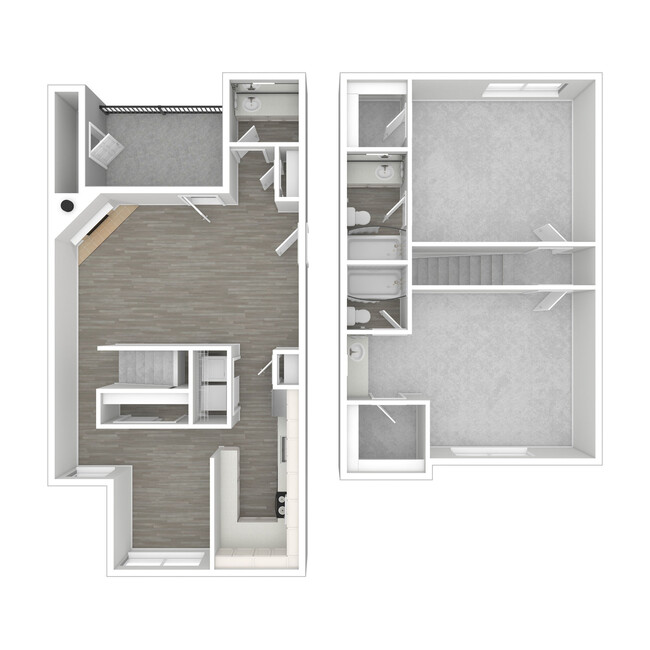 Floorplan - Prestonwood Apartments Homes