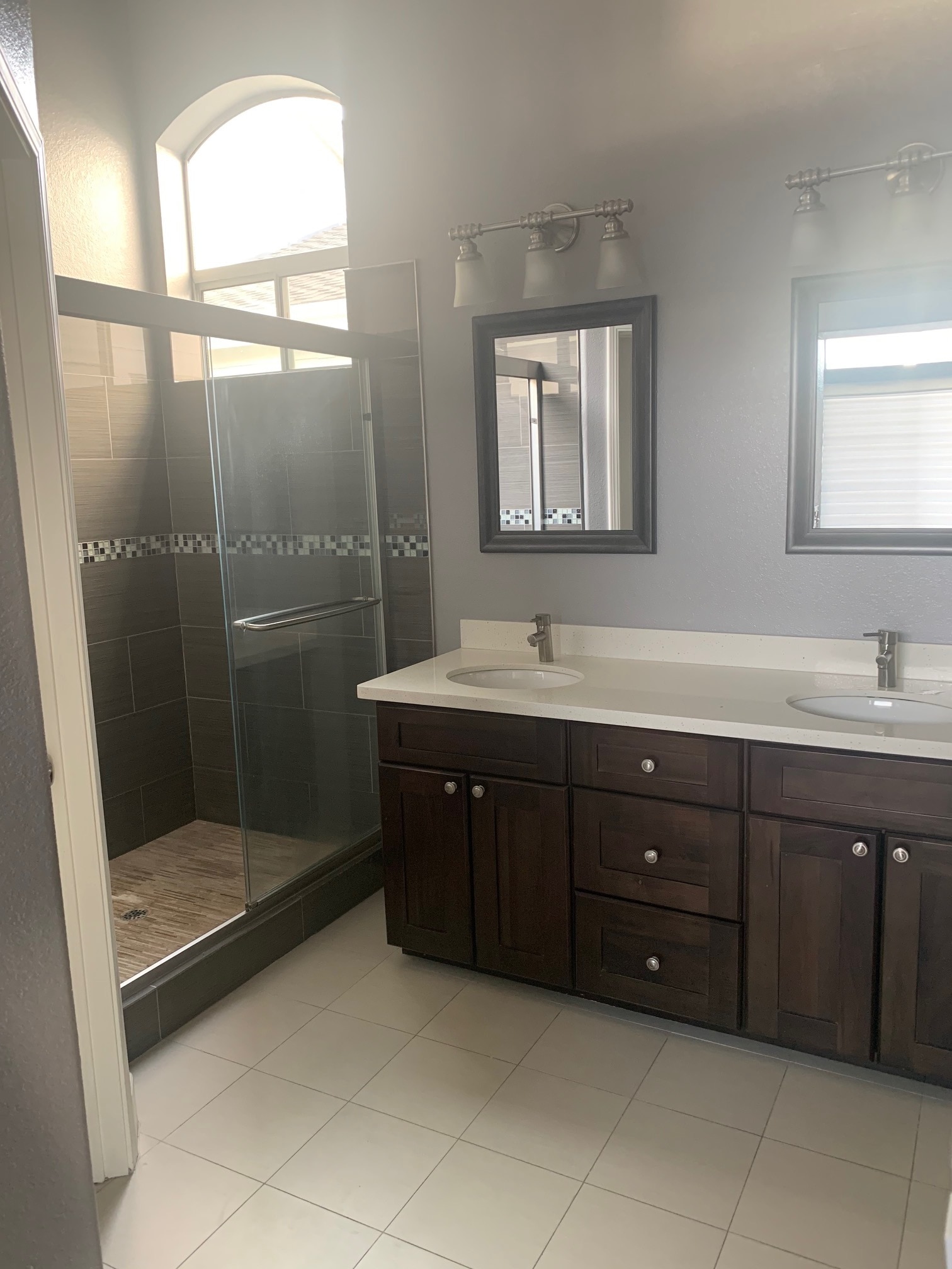 Main Bedroom double Vanity, Shower and toilet - 597 Shoal Cir