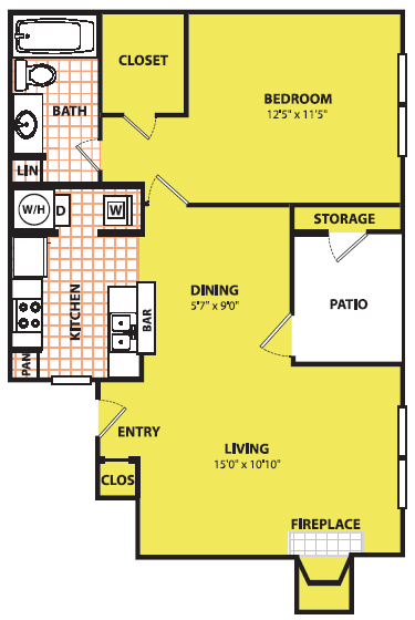 Floorplan - Cottages at Tulane