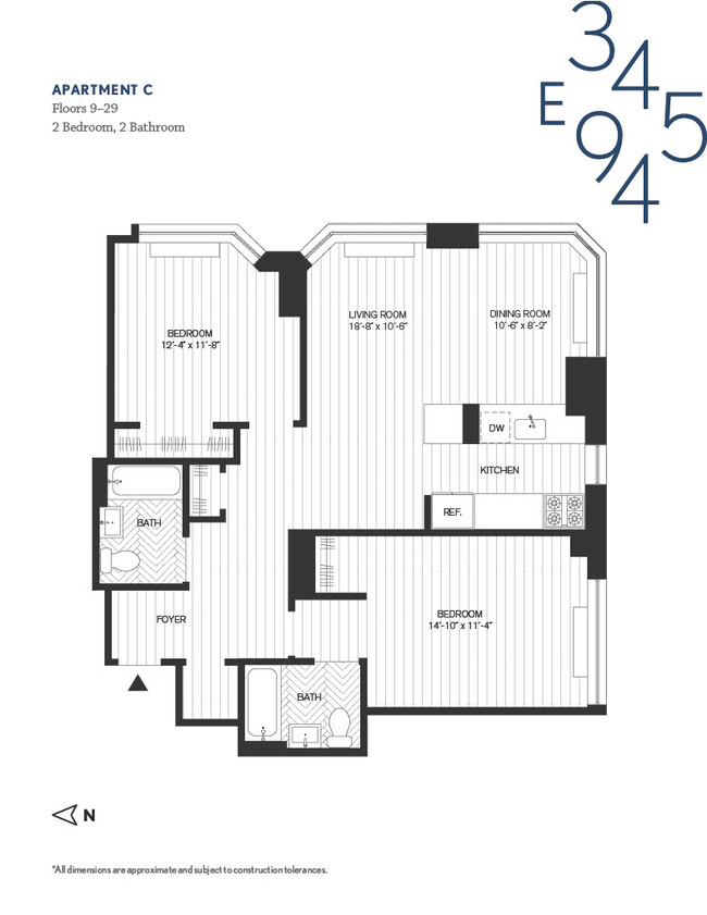 Floorplan - 345 East 94th Street