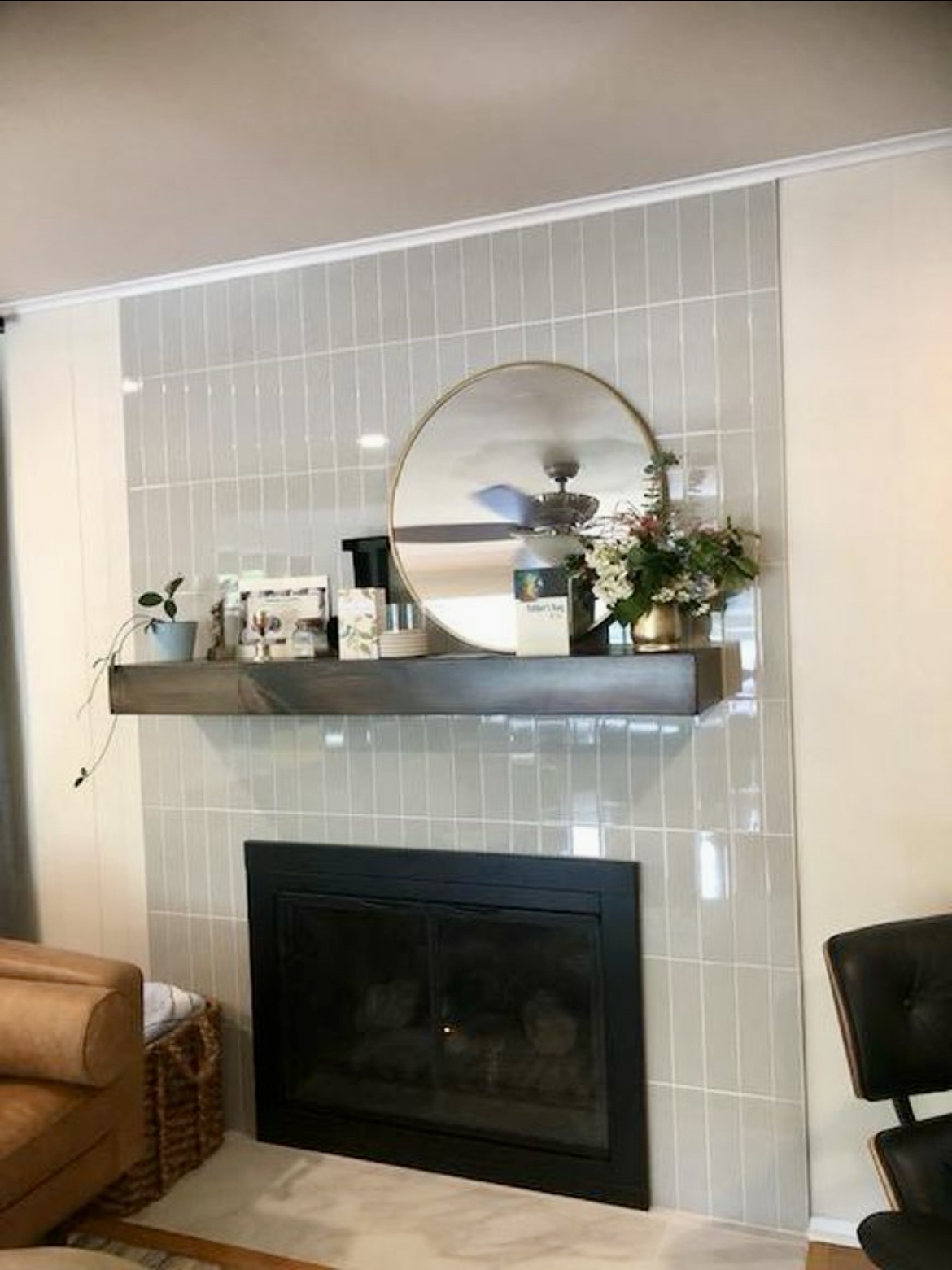 Gas fireplace for cozy family time - 8205 Ainsworth Dr