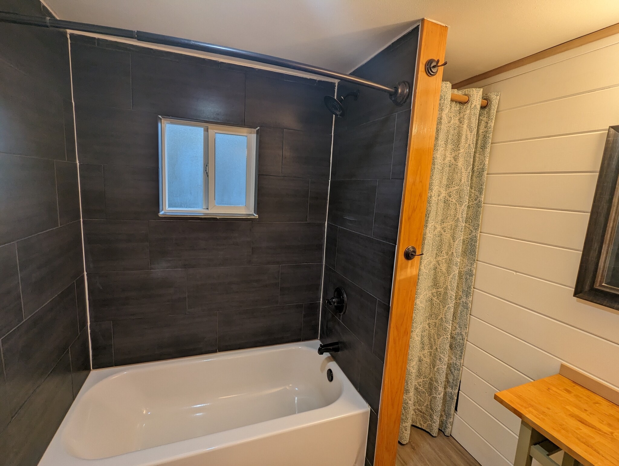 Bathroom shower and tub - 23603 W Lake Kayak Dr