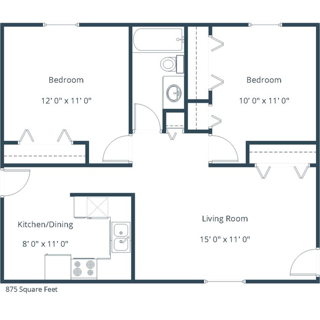Floorplan - Riverpark Apartment Community