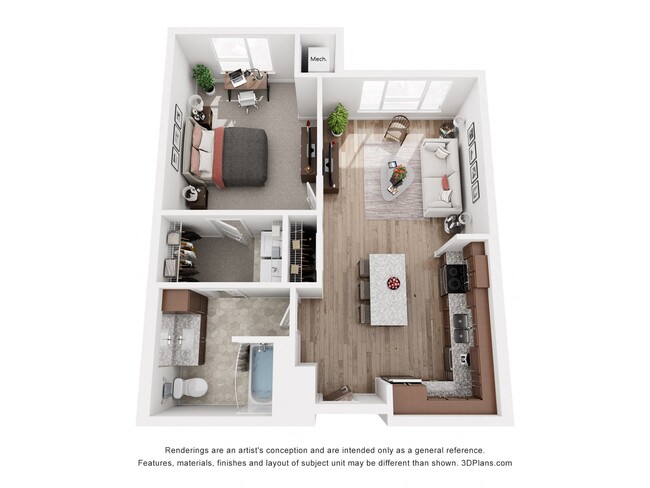 Floorplan - Sonder Point 50+ Apartments